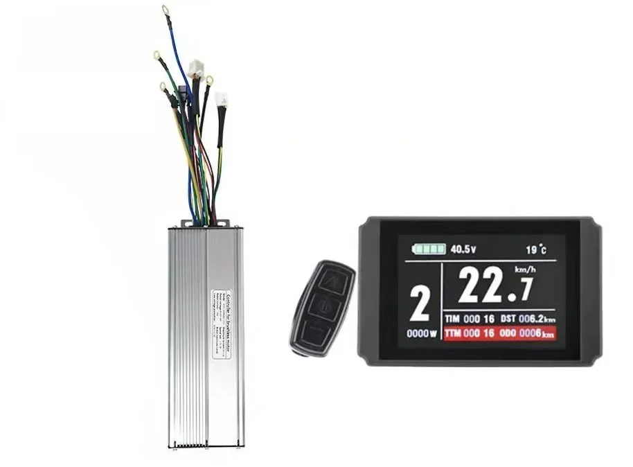 72v 3000w high proformance dc brushless e-vehicle motor controller with kunteng lcd8H display for electric bike