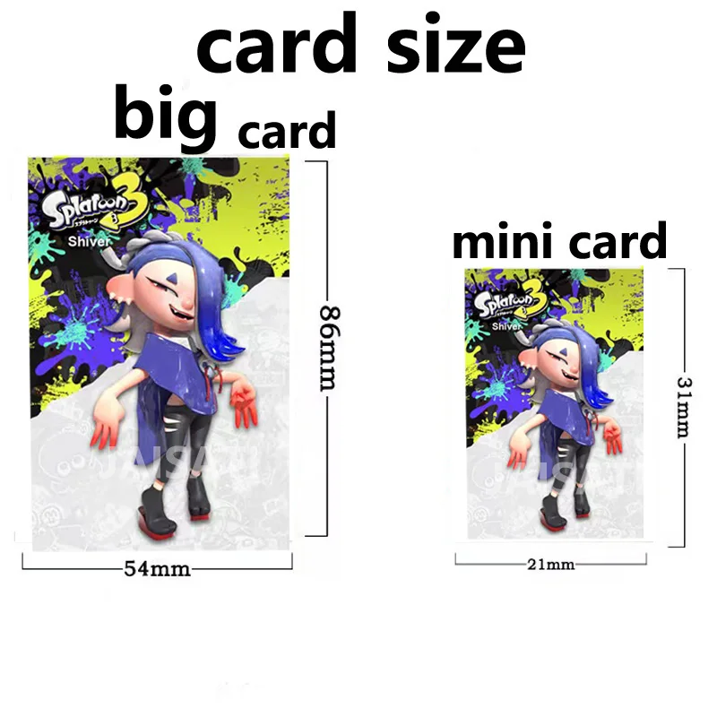 New Deep Cut amibo card amxxbo Splatoons 3 amxxbo Shiver Big Man Frye Splatoons ns switch NFC rfid card Splatoons 1 - 3 Linkage