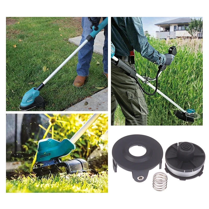 Strimmer Head With Spring Kit Trimmer Head For 18V DUA181Z DUR181RF And DUR181 Grass Strimmer Replacement Accessories Tools Par