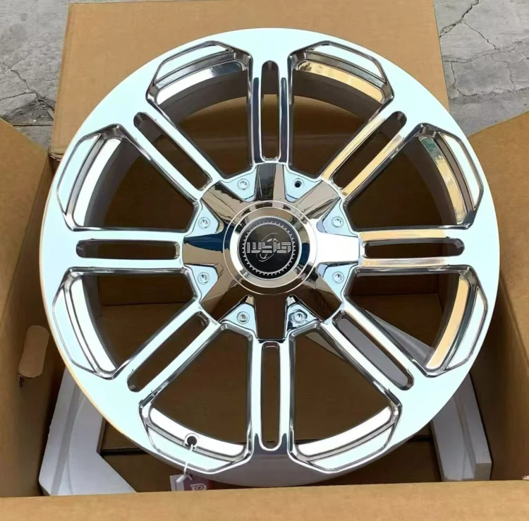 

20-дюймовые кованые диски для транспортных средств Benz General Motors Corporation GMC, кованые диски с тонкой полировкой на заказ