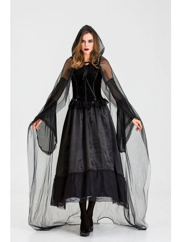 

Женский этнический сценический костюм для взрослых на Хэллоуин: тонкий фасон, для косплея, выступлений, в стиле волшебника/феи, с декоративными элементами на плечах