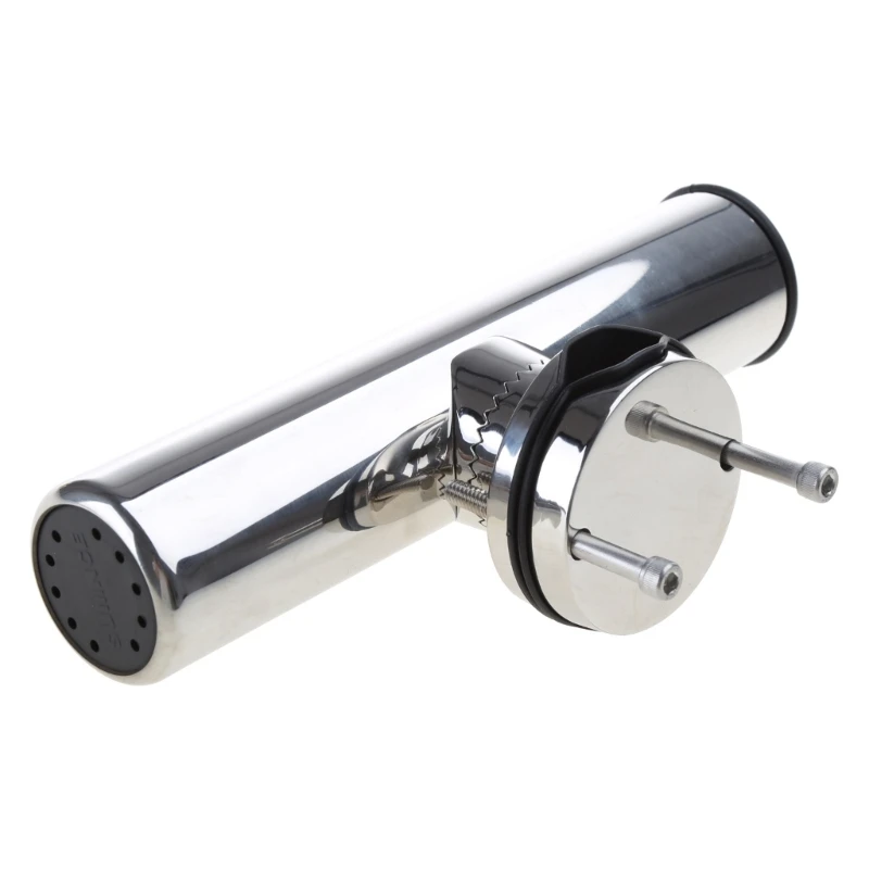 Boat Accessories Stainless Steel Fishing Tackle Adjustable 360 Degree Rotatable Fishing Rod Holder Support Bracket Yacht