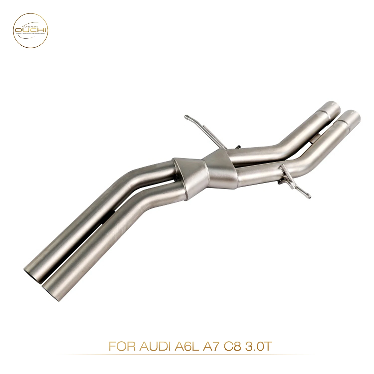 Ouchi Factory direct sales For Audi A6 A7 3.0T C8 2017 stainless steel Catback Exhaust Valve discount event