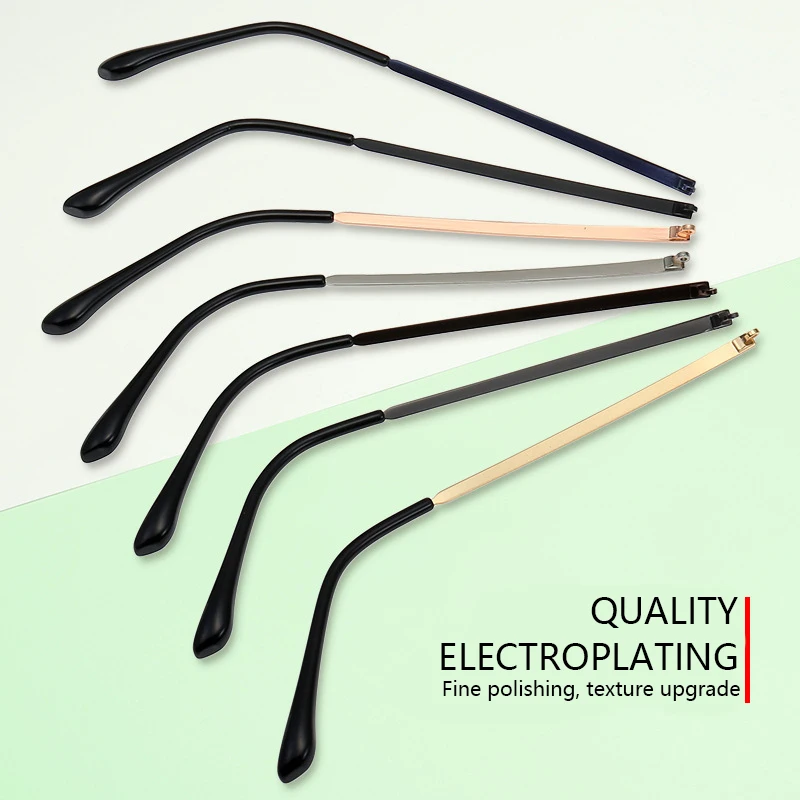 1 Pair Glasses Metal Replacement Leg Temple Arm Eyeglasses Frame Anti-Slip Glasses Frame Repair Eyewear Accessories Universal view 3