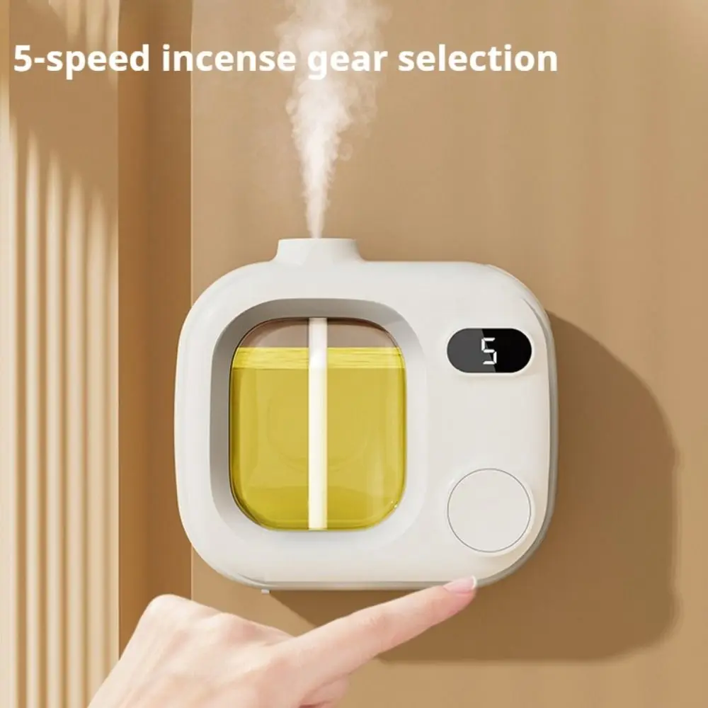 With 45ML Essential Oils Aromatherapy Machine Deodorization LED Display Screen Fragrance Sprayer Machine 5 Adjustable Levels