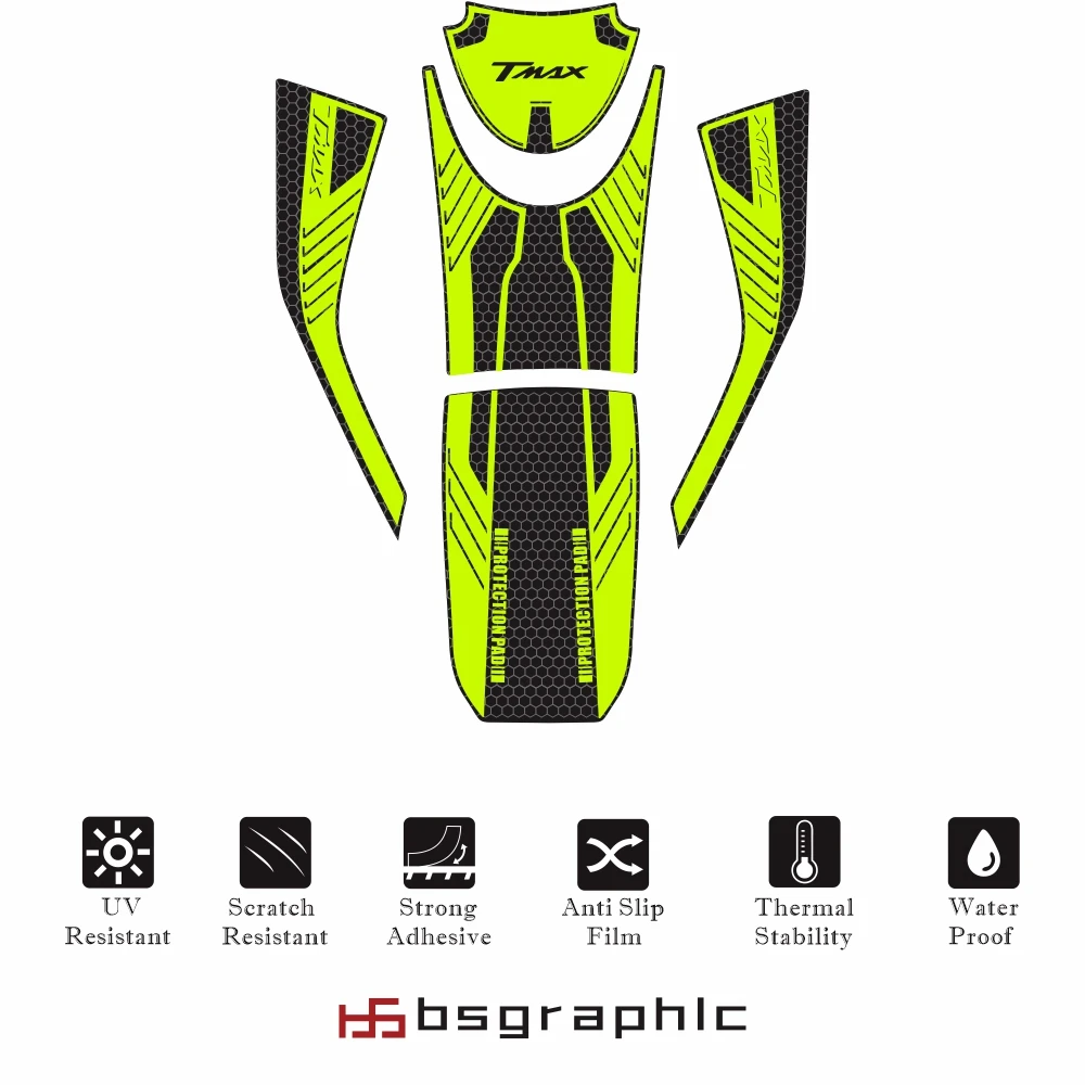 

for Yamaha TMAX530 TMAX 530 DX SX Sport 2017 2018 Frosted Sticker Decal Emblem Protection Tank Relief Gas cap Accessories