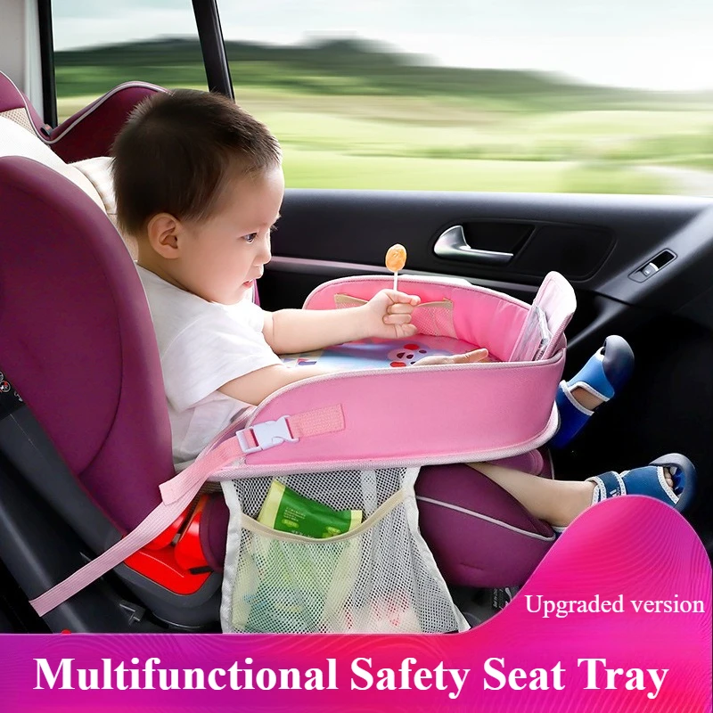 Car seat dinner plate/multi-functional baby eating painting table/waterproof baby stroller table plate/car table