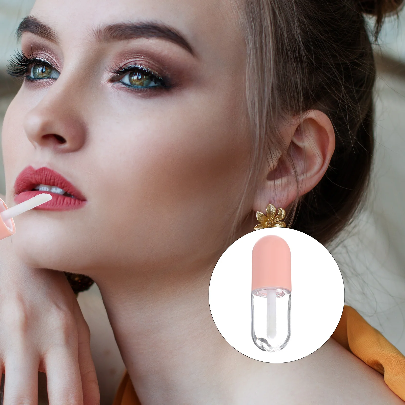 10 stuks lipglossbuizen kleine draagbare lege flessen herbruikbare lippenbalsemcontainers lichtgewicht reisvulbare flessen