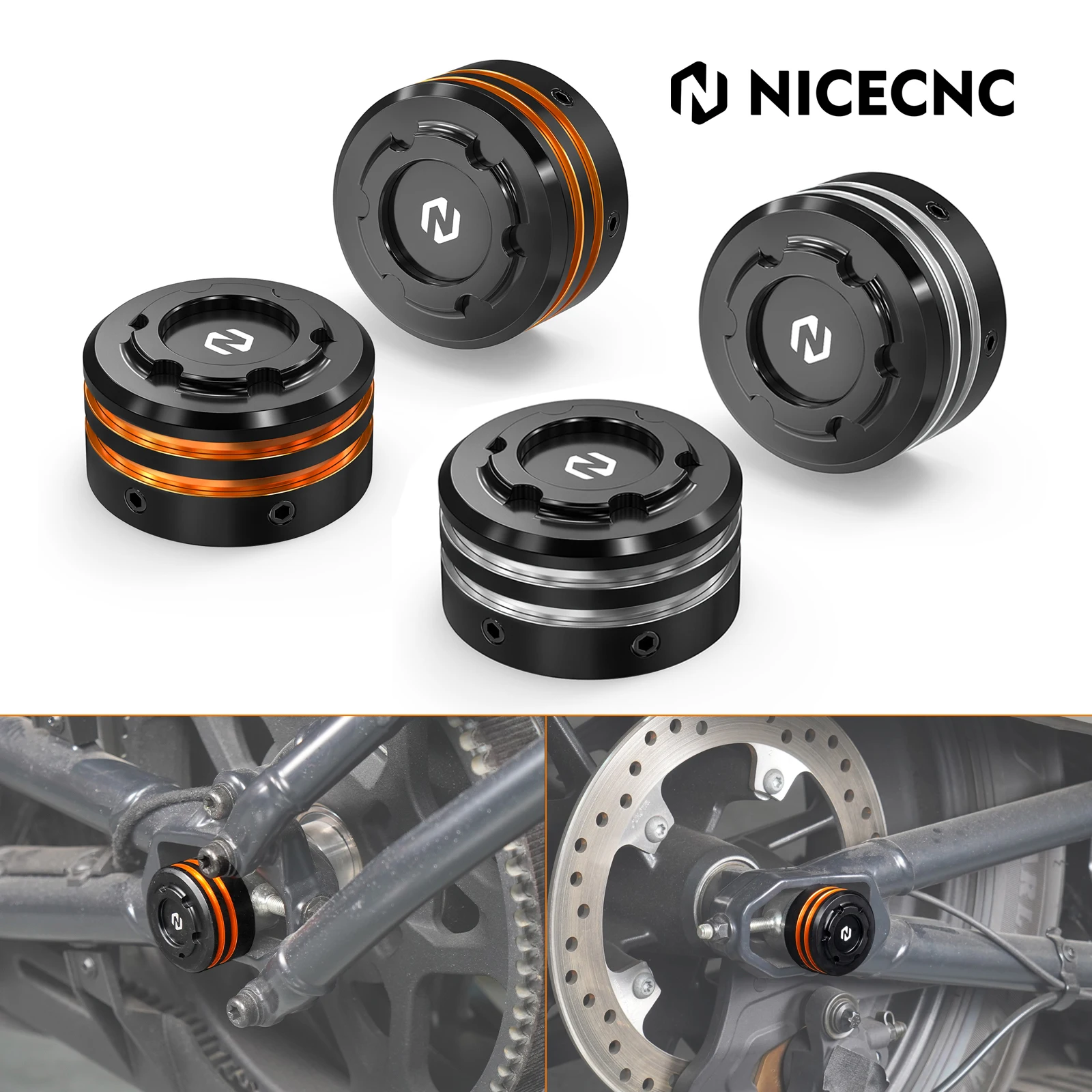 

For 21-23 Pan America 1250 RA1250 Rear Axle Nut Covers for Harley Sportster S RH1250S Pan America 1250 Special RA1250S 2021-2024