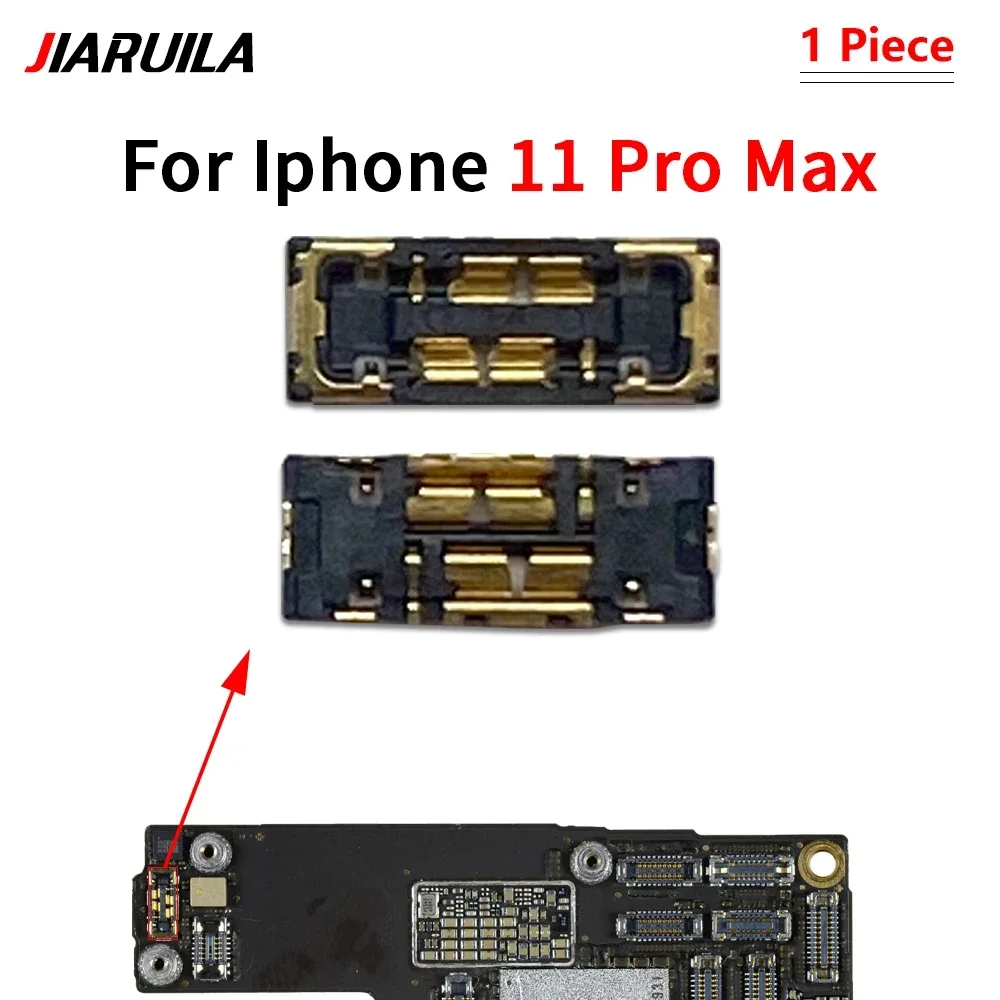 FPC Battery Connector Holder For Iphone 11 Pro Max Se 2020 X XR XS Max Inner Connector Motherboard Clip Replacement Parts