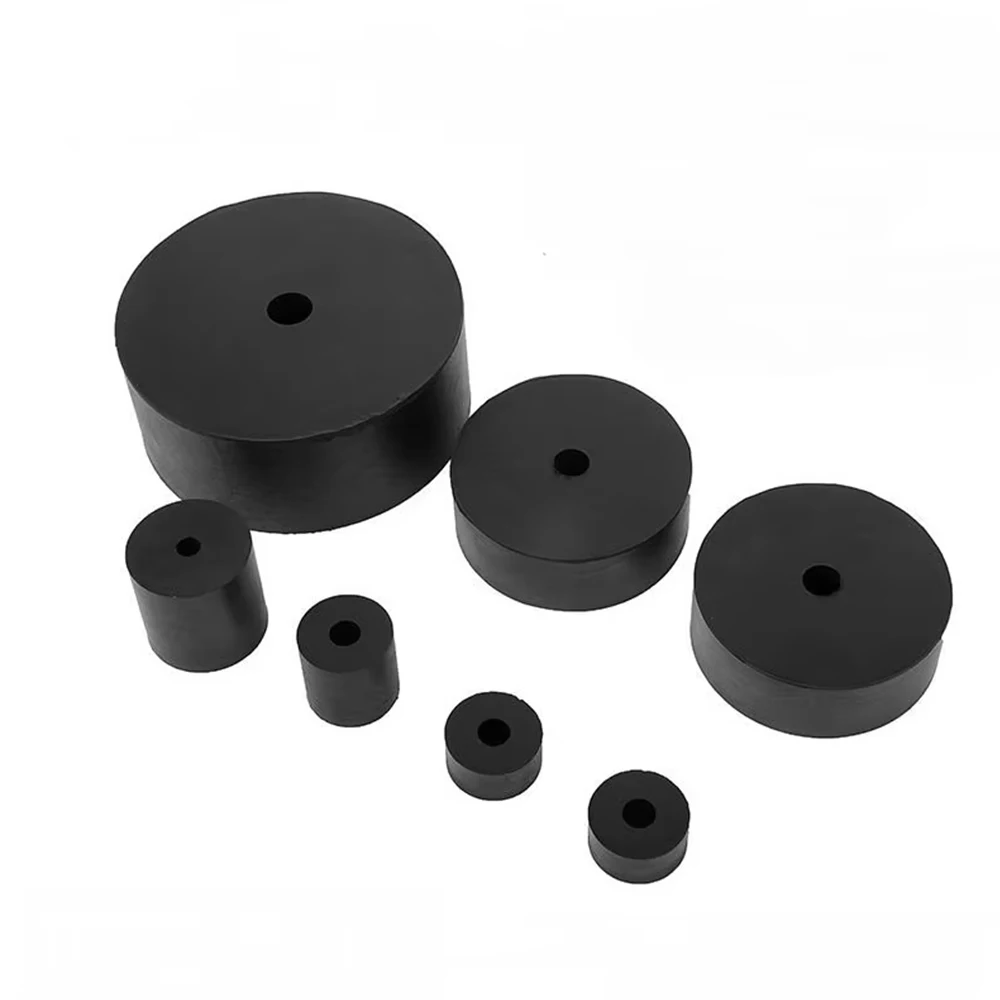 Shock Absorber Pad High Elasticity Wear-resistant Rubber Seal Dichtung Gaskets Withstand Voltage Mechanical Cushioning OD 60mm