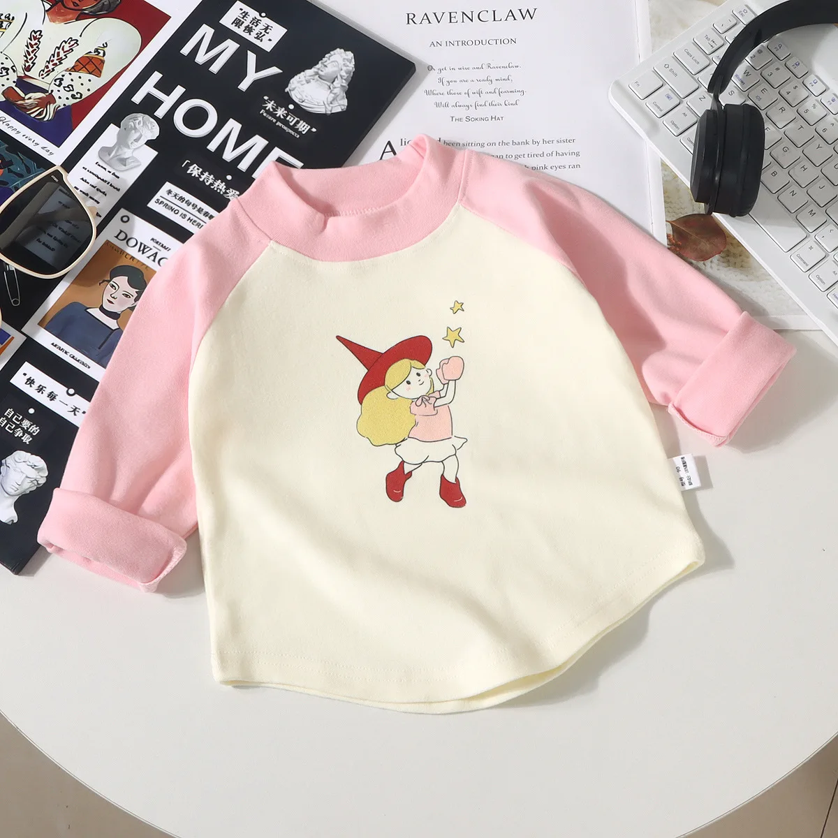 Children\'s Undershirt  Autumn Baby New Boy Cartoon Top Girl Baby Long Sleeve Children\'s Clothes Wram T-shirt Tees Dropshipping