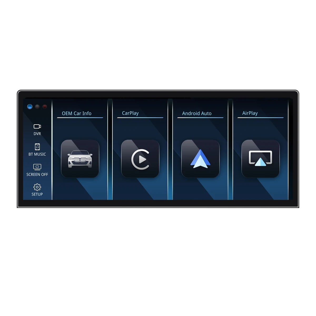 12.3 inch Linux system Screen for BMW 1 Series F20/BMW 5 Series G30 G38  EVO Upgrade Car Screen support Carplay Android Auto