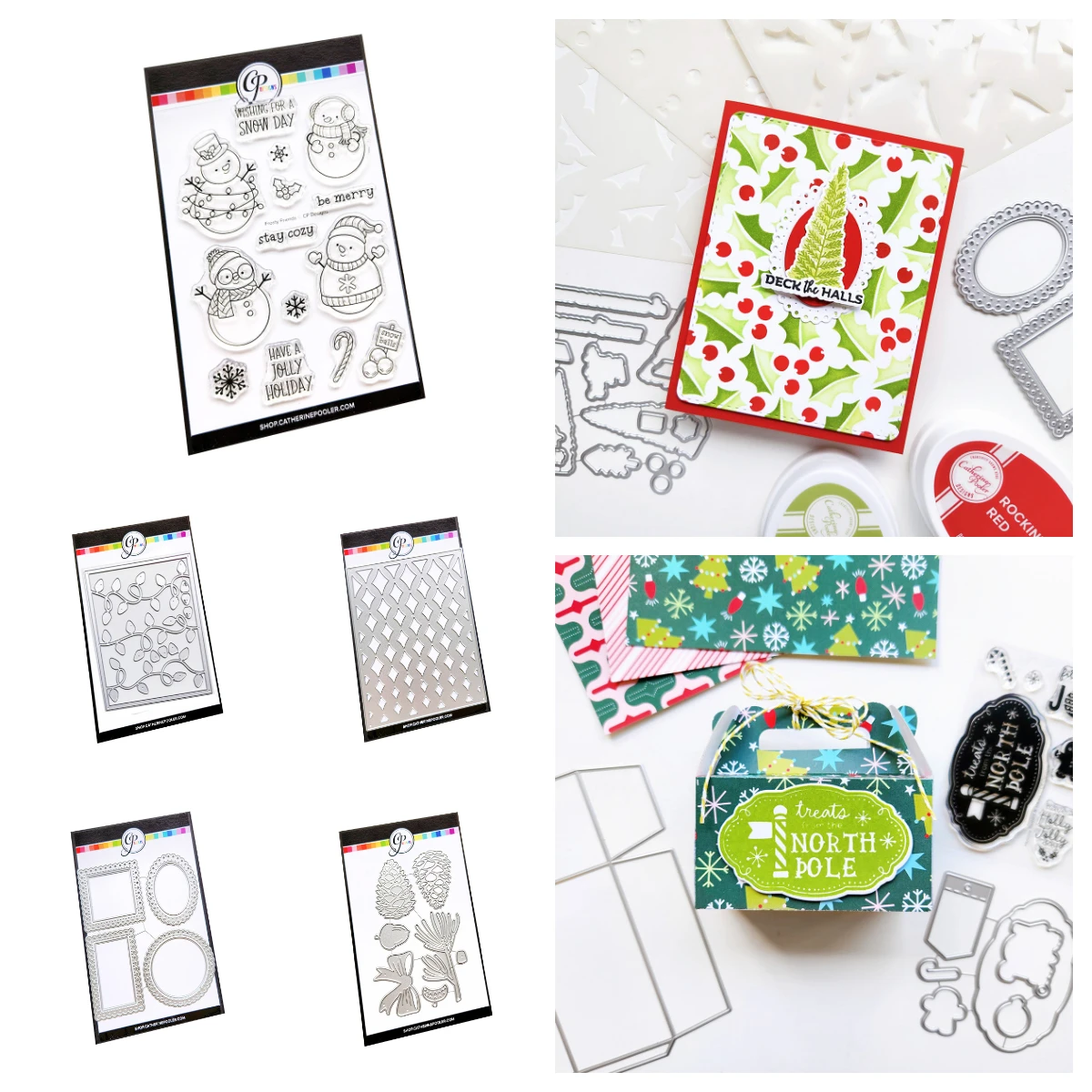 2026 Neue Tannenzapfen- & Tannenstumpf-Stanzformen, Metall-Stanzformen, transparente Stempel, Schablone für Scrapbooking, DIY-Papierkarten- und Albumarbeiten