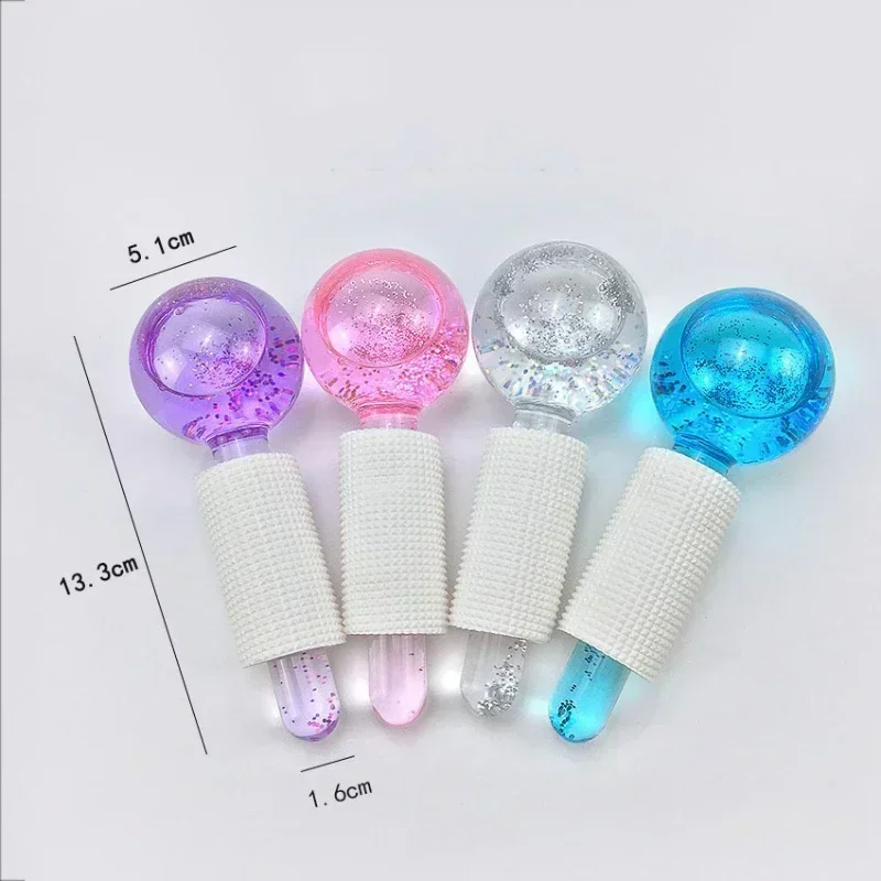 1 szt. Wałek do twarzy ujędrniający, łagodzący czerwieni, salonowy masażer do twarzy redukujący zmarszczki, kule lodowe, narzędzia do pielęgnacji skóry