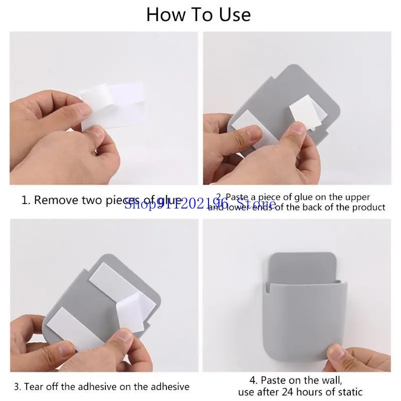 

P82A MobilePhone Wall Mount Storage Box for Case Wall Mount Storage Box Organiser Too