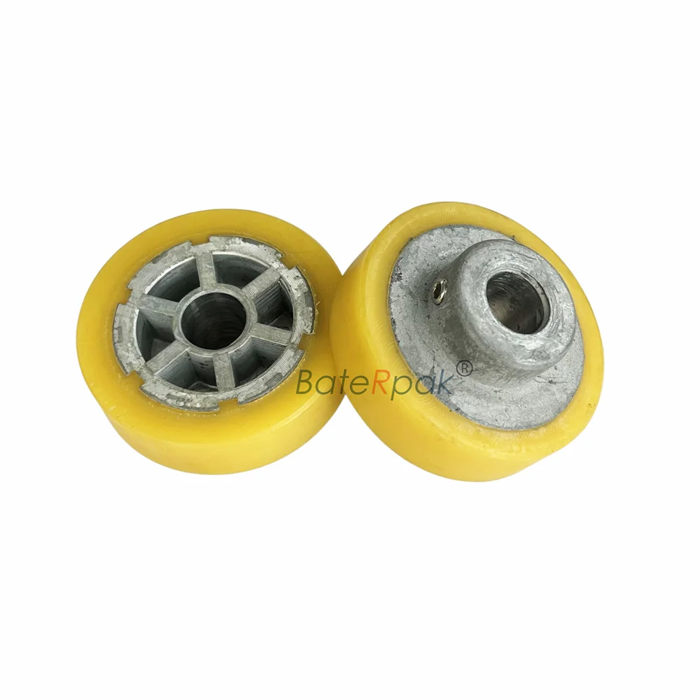 BateRpak 900/770 Ruota per goffratura sigillante a fascia, Rullo di pressione per parti sigillanti a fascia continua HUALIAN, ruota per pressa in acciaio, prezzo 2 pezzi