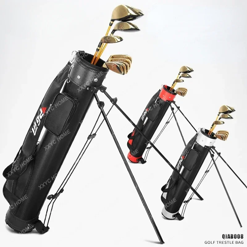 Waterproof Golf Rack Bags Lightweight Portable Golf Bag Big Capacity Durable  Carry Pack Can Hold 9 Clubs Shoulder Belt