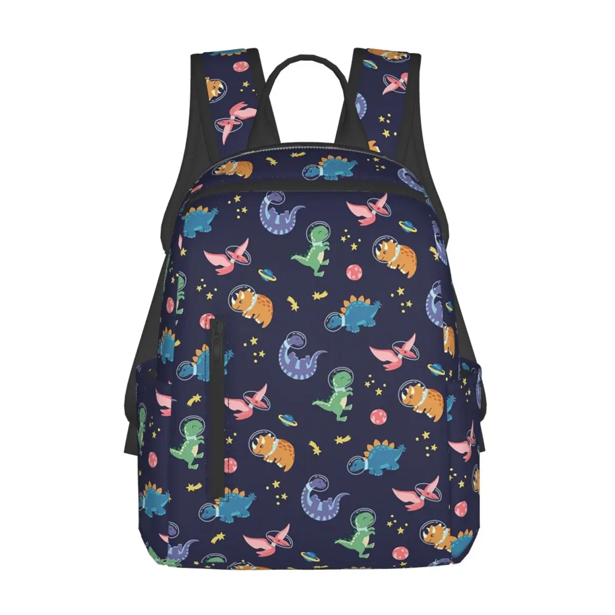 

Dinosaur Dinosaurs In Space Backpack Daypack Large Capacity Boys Girls BookBag School Bag Shoulder Bags for Men Women