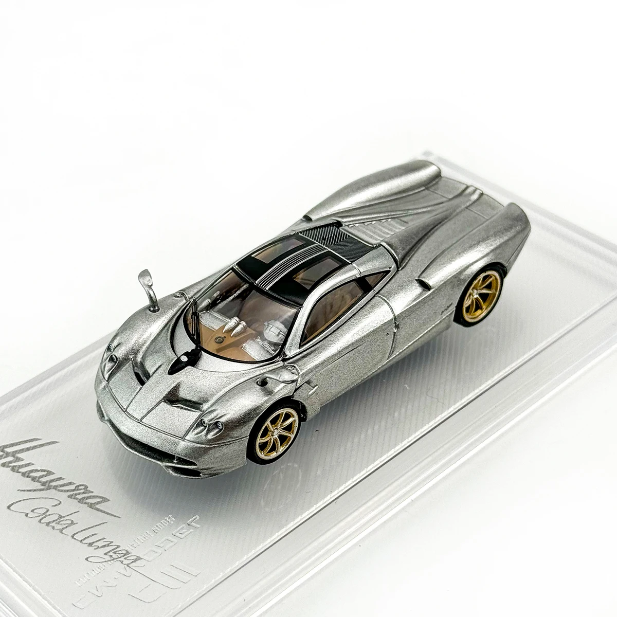 

CM Model 1:64 Pagani Huayra Codalunga Silver Alloy Car model