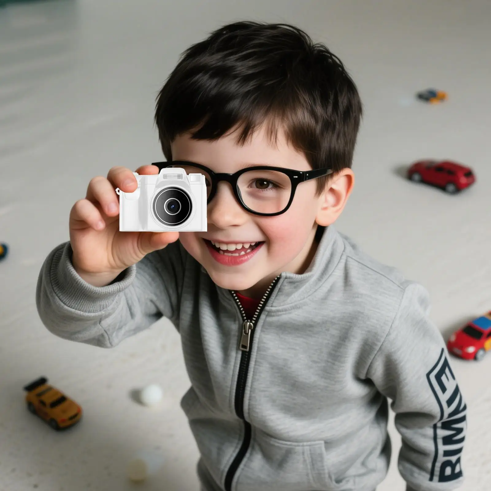 Przenośny brelok do kluczy z kamerą Tiny Portable Vlog Camera z kartą 32 GB Wyświetlacz HD 0,96 Mały kamera retro z filtrami do zdjęć