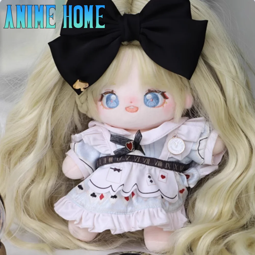 Official Plushie Game Shining Nikki Alice Plush 20cm Doll Toy Clothes Costume Original Cartoon Cosplay Kids Gift