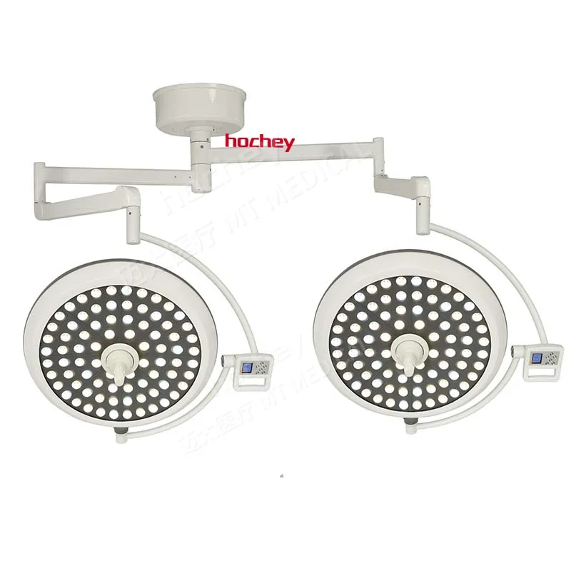 MT MEDICAL Hospital Equipment Dual 160000 Lux Illumination Adjustable Shadowless Promotional Price LED Operating Lamp