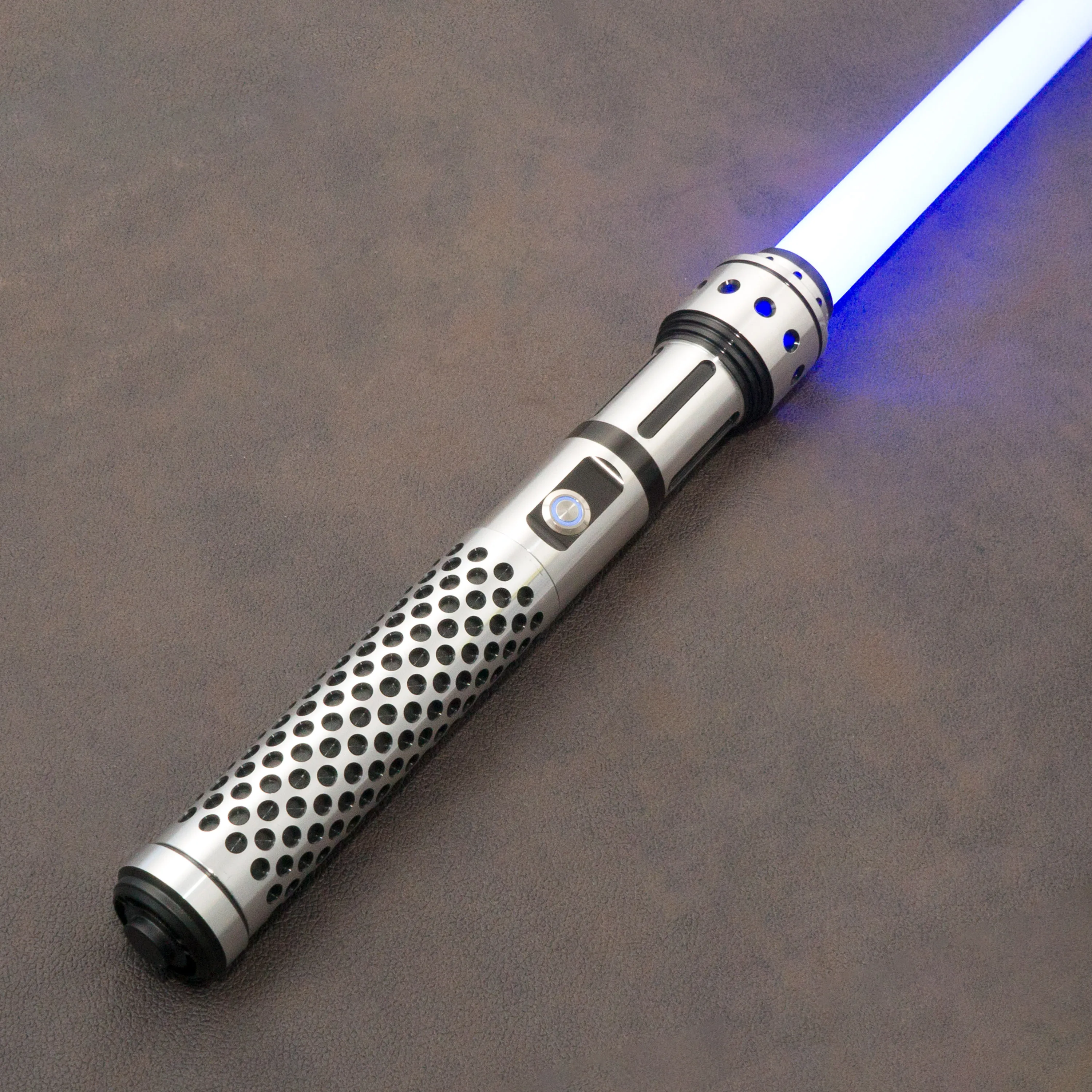 Heavy Dueling RGB / Neo Pixel Smooth Lightsaber Colors Changing Metal Hilt Lock up Blaster Laser Jedi Sword Kids Toys