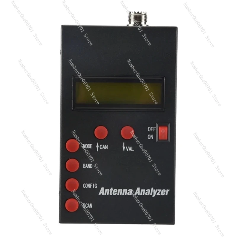 

AT59 SARK100 Antenna Analyzer Meter 1-60MHz Shortwave SWR Antenna Analyzer with 1.0 to 9.99 SWR Usable Measurement Range