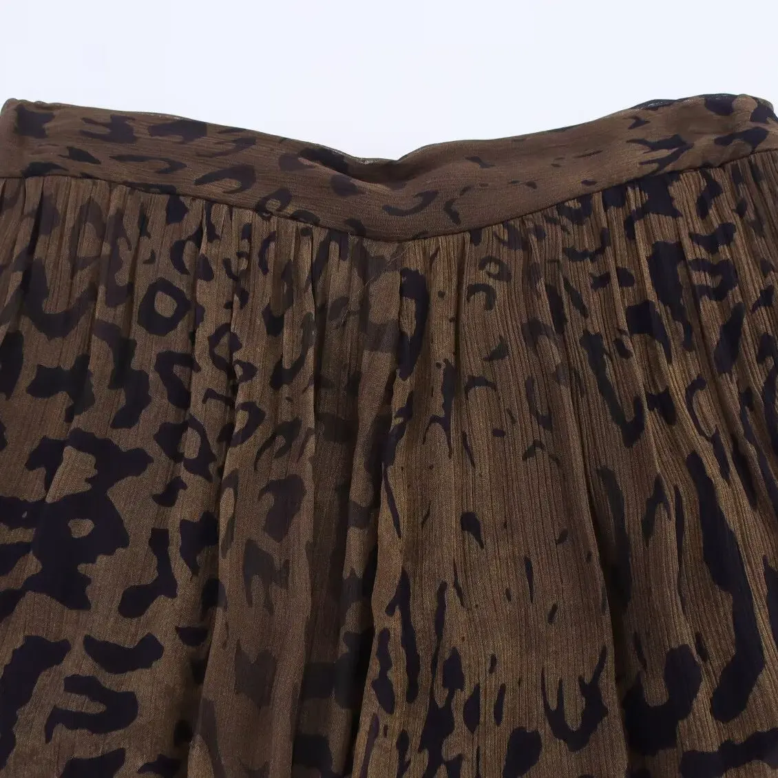 Casual Comfortable Breathable Polyester Fiber l Waist Pant Autumn New Faion Women's Animal Print Lantern Pants