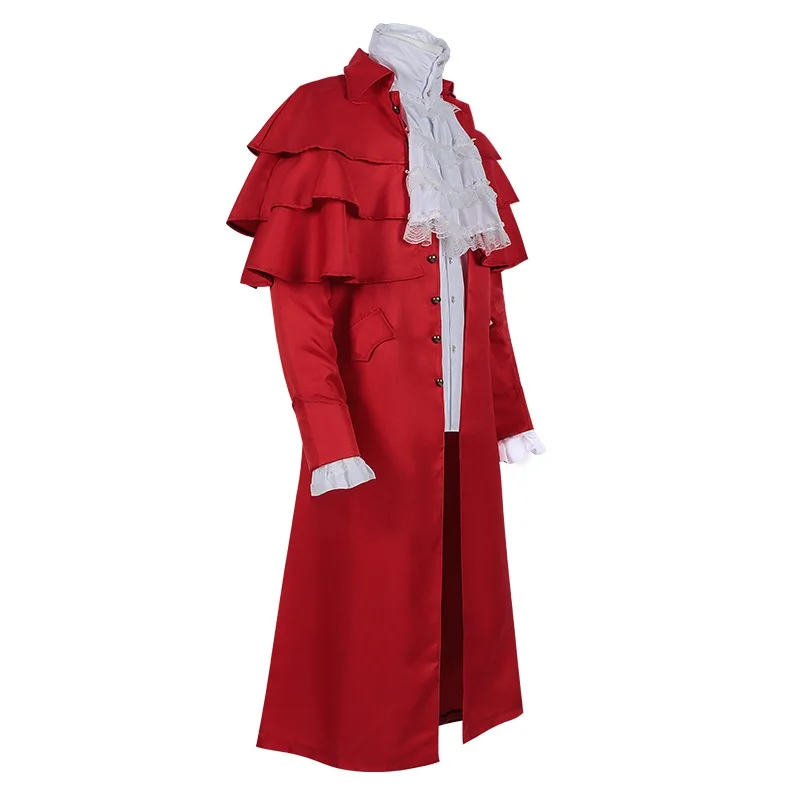 Mittelalterlicher Retro-Herren-Jahet-Halloween-Kragen, Priester-Robe, Mantel, Bühnenkostüm, chinesische Produktion, 2025, Frühlingssaison