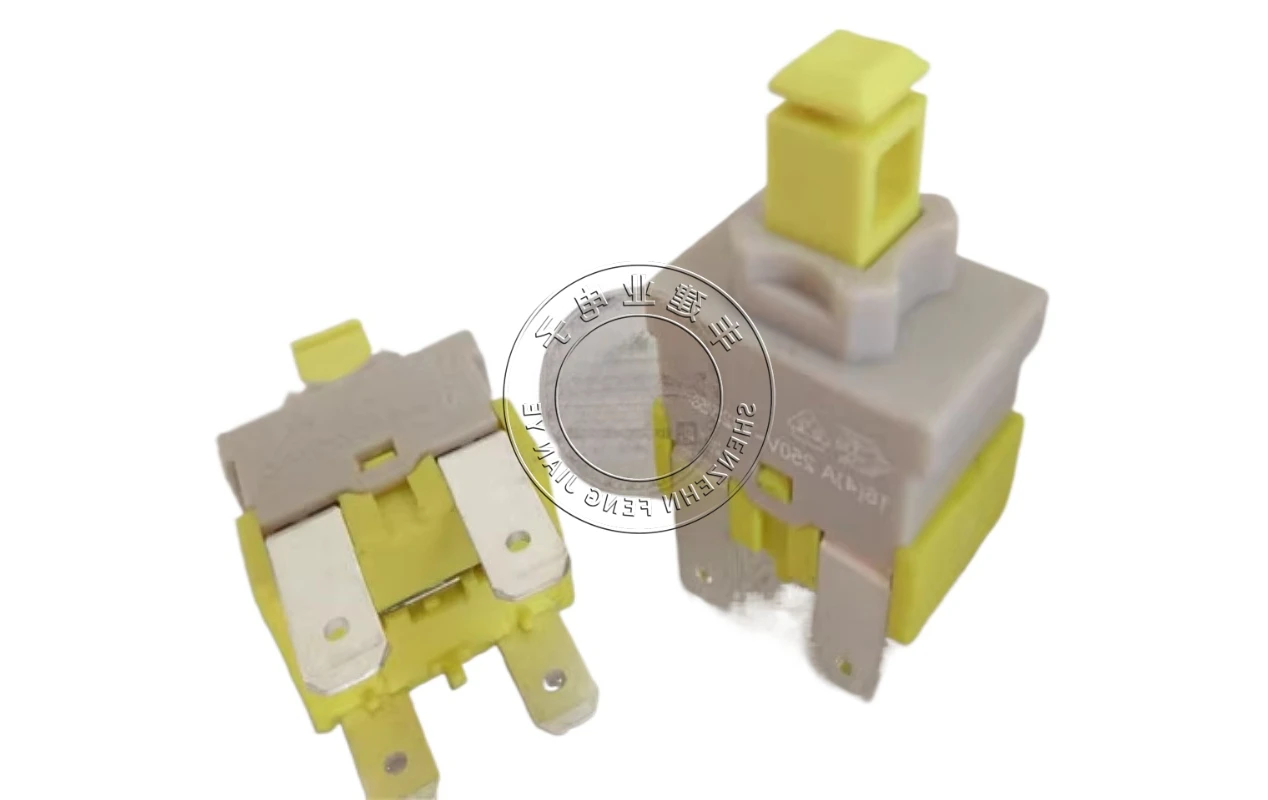 PA512C imported from the United States E-Switch self-locking switch 4 feet dishwasher vacuum cleaner power button switch