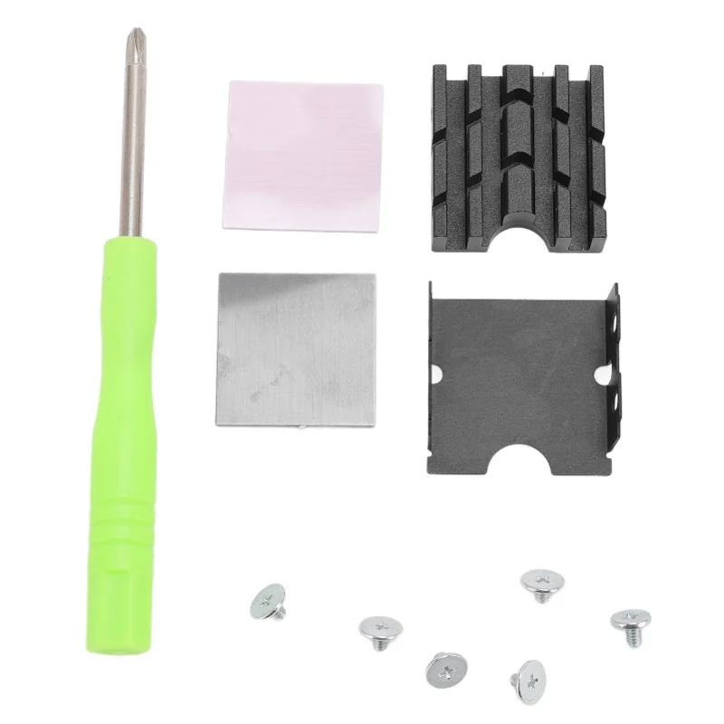 

Радиатор для SSD M.2 2230, двухсторонний, с термопрокладкой, для компьютеров, совместим с M.2 PCIE NVME SSD