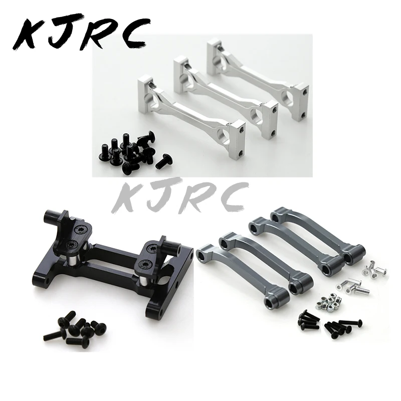 

1/14 TAMIYA Truck Aluminum Radius Arm Chassis Mount Middle Rear For Rc Car 56301 56304 56309 56314 King Knight Hauler R620 MAN