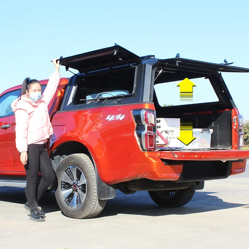 High Quality Custom 4x4 Waterproof Aluminum Hardtop Canopy Topper for Hilux Ranger Raptor Gladiator
