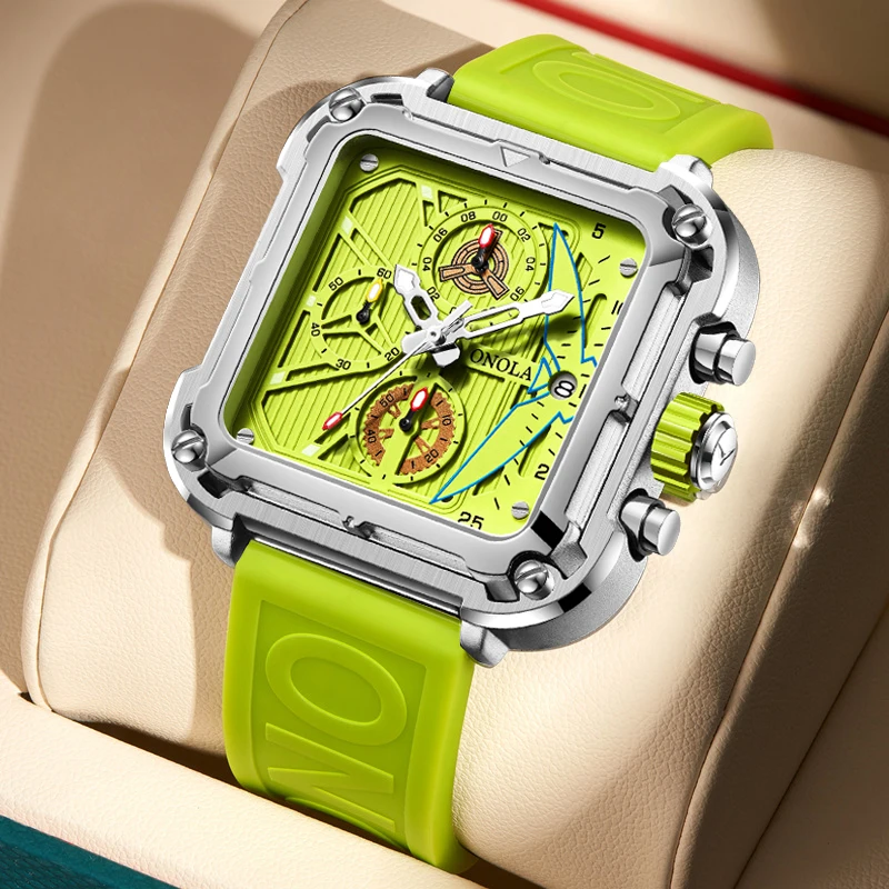 New Watch For Men Luxury Mechan Automatic Elegant Skeleton Fashion Business Waterproof Sports ONOLA Mechanical Watches