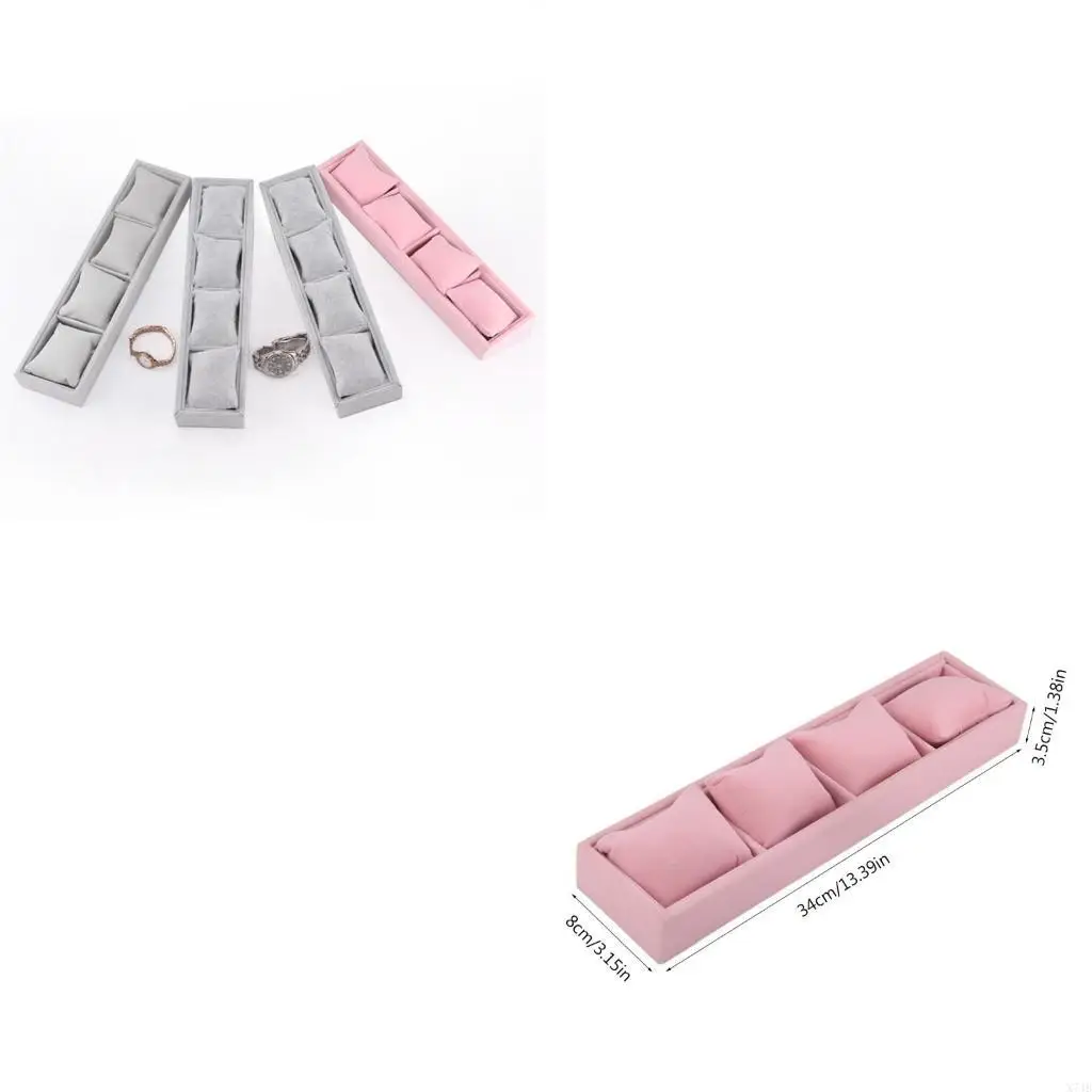 

Коробка для показа часов Дисплей для браслета с подушкой Чехол для часов для браслета