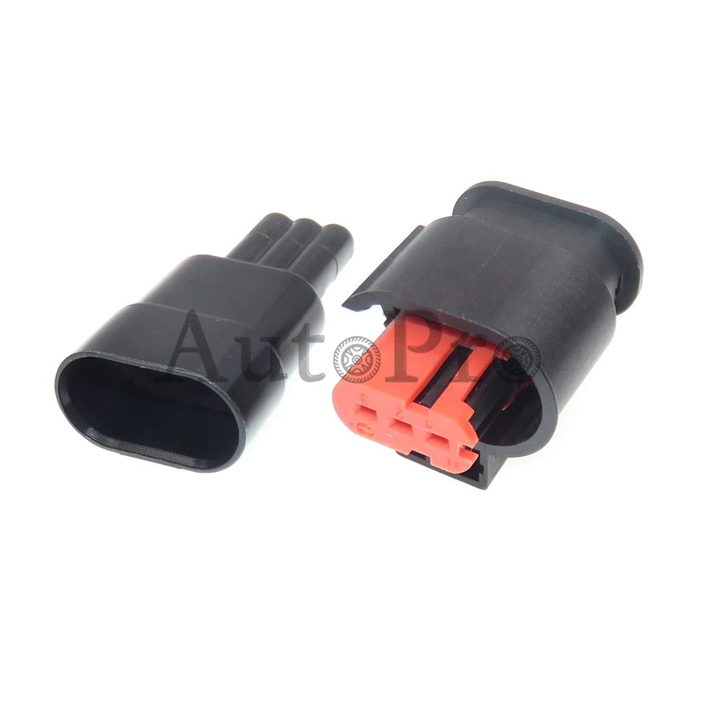 1 Set 3 Hole 284425-1 284426-1AC Assembly Wire Plug Auto High Voltage Package Ignition Coil Socket Car Plastic Housing Connector