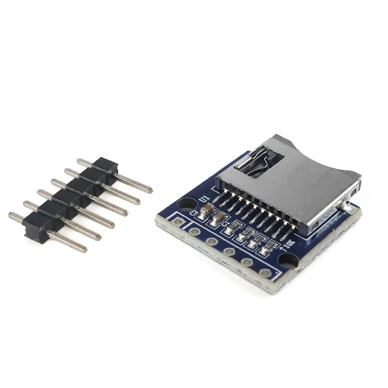 Micro SD Card Reader Module for Arduino ESP32 3.3V SPI TF Memory Storage | Headers NOT Soldered (DIY) image 5