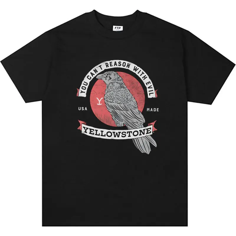 Vintage Vintage Amerikaans T-shirt heren en dames losse katoenen bedrukte korte mouwen