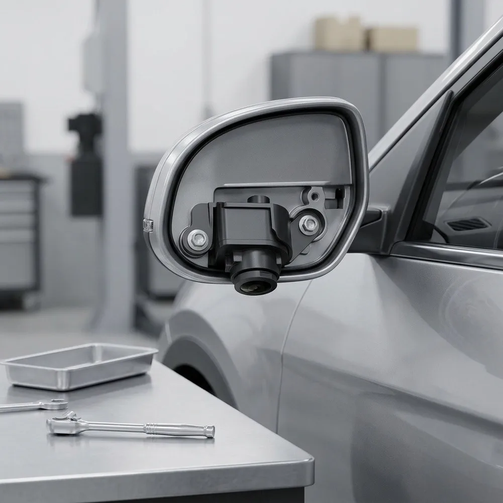 For Hyundai Tucson 2020 through 2024 LHD Compatible Mirror-Mounted Side View Parking Camera 99220 N9500 Specification