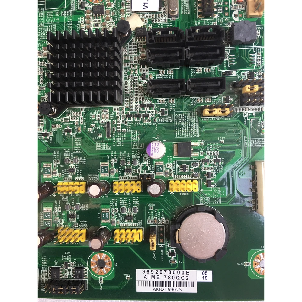 

LGA1156 Материнская плата промышленного управления, двухпортовая AIMB-780QG2