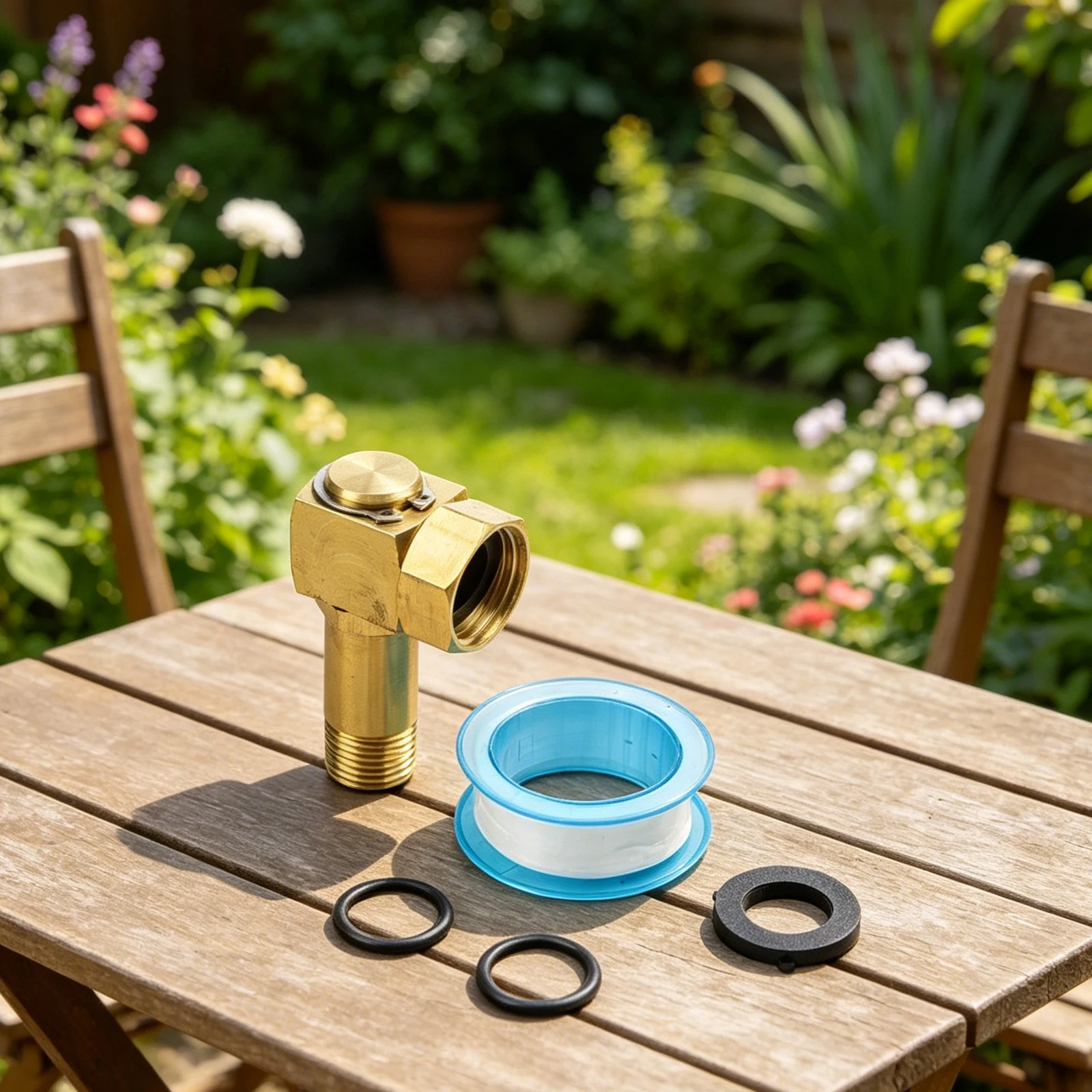 Brass Hose Connector Garden Hose Reel Parts Comprehensive Kit Perfect For Watering Gardening Tasks For Different Hose Sizes
