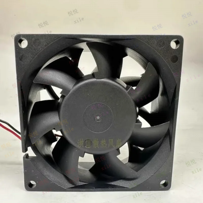 L+ for BISEN BDS8038H24 DC24V 0.28A 80*80*38MM 2-wire Inverter Cooling Fan
