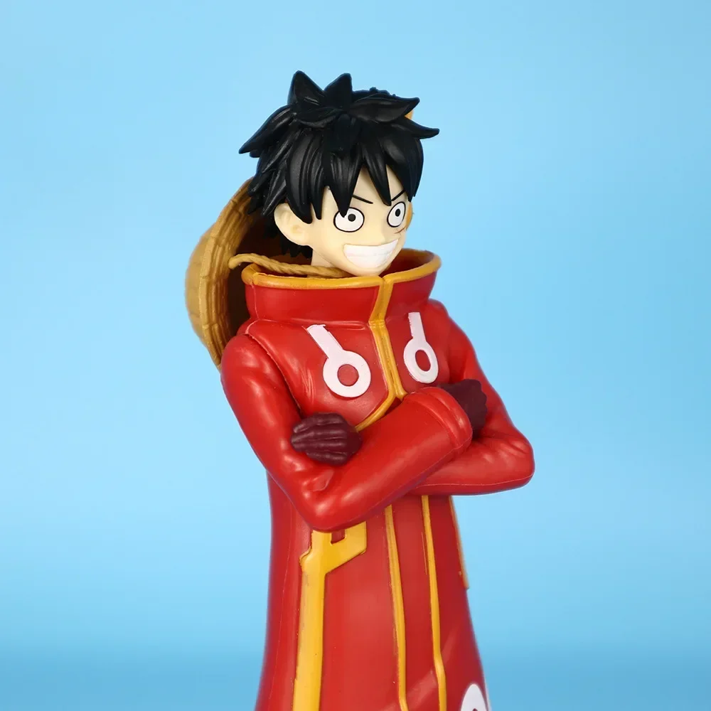 16CM Anime One Piece Luffy Figurka THE GRANDLINE SERIES Future Island Egghead Chapter Seria Zabawka Model Zabawka Prezent Aciton Figurka PVC