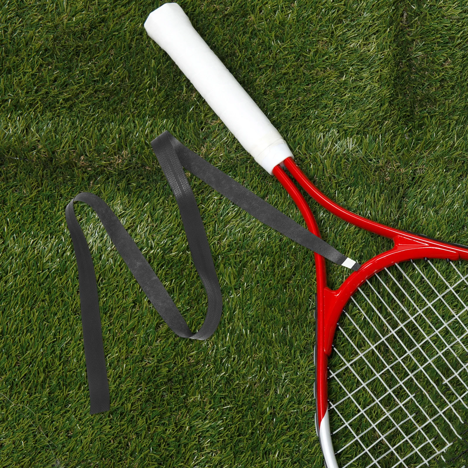 

1pc Ball Sports Non Slip For Badminton Tennis Racket Slip Handle Overgrip Fitness Tennis Grip Pickleball Paddle Overgrip Band