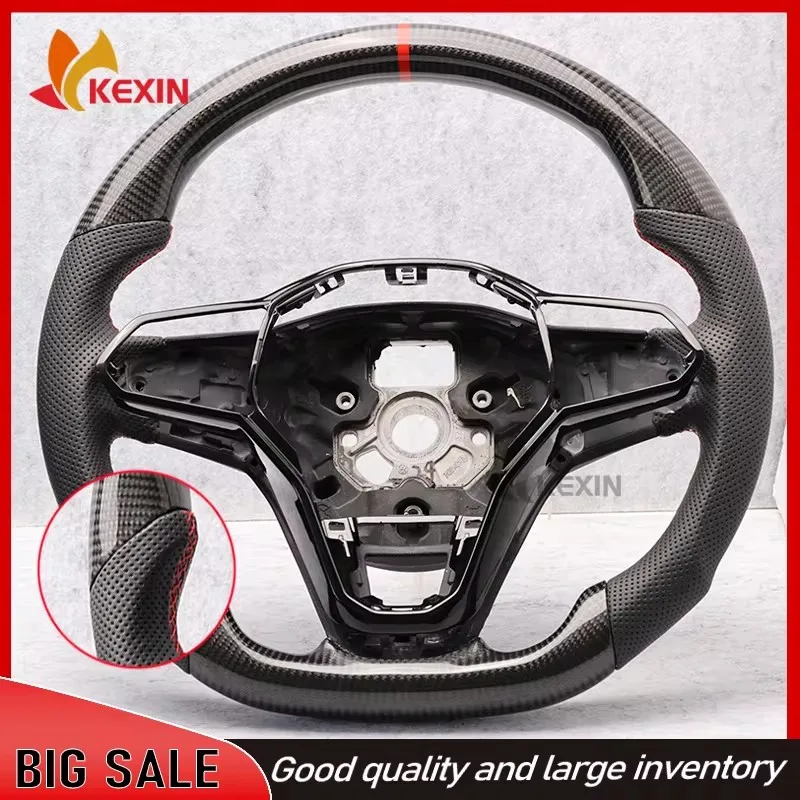 

For Volkswagen VW Golf 8 GTI R Line MK8 Carbon Fiber Steering Wheel Customized