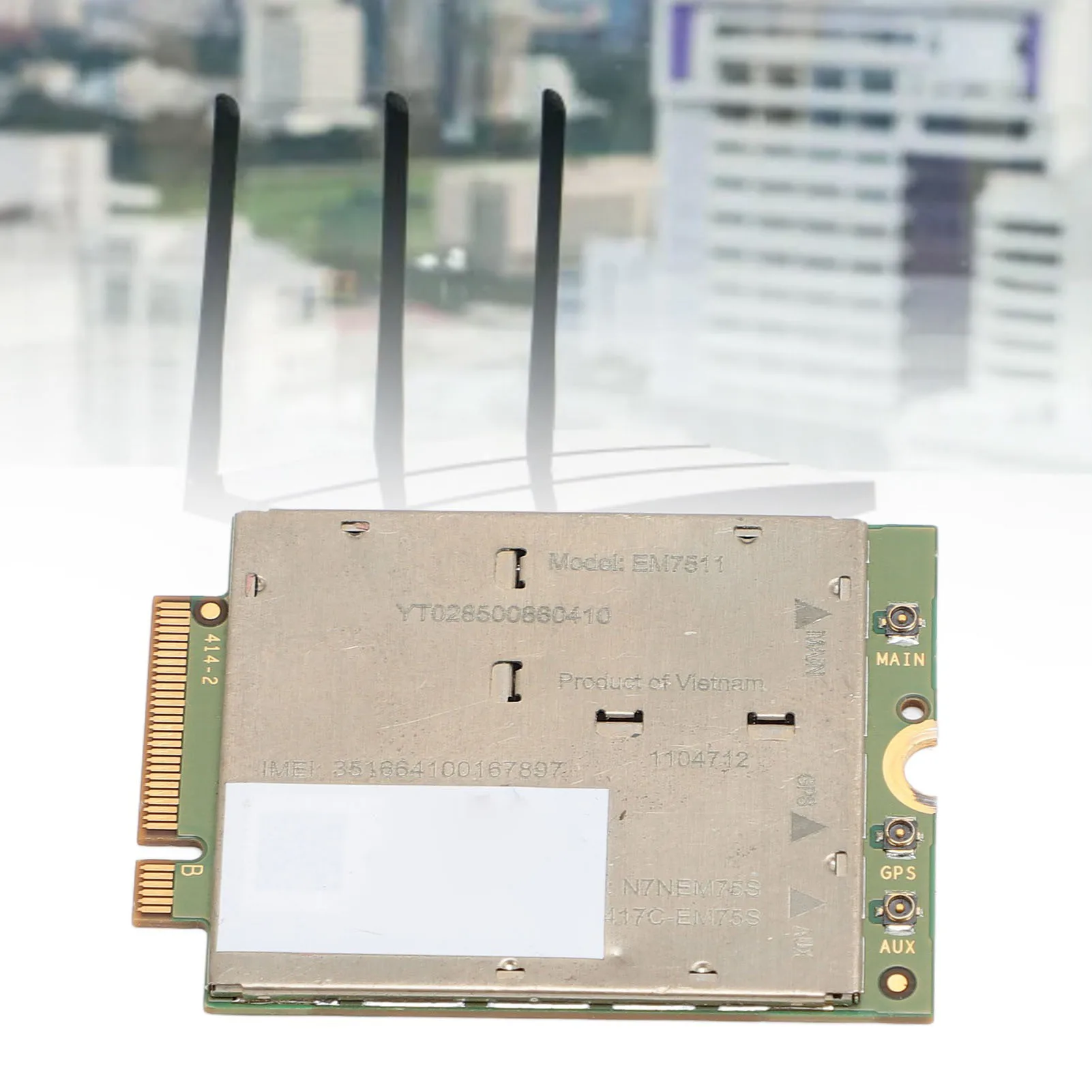 4G Module for Wireless EM7511 1104712 600Mbps Download 150Mbps Upload 4G LTE Module for Laptop with NGFF M.2 Interface