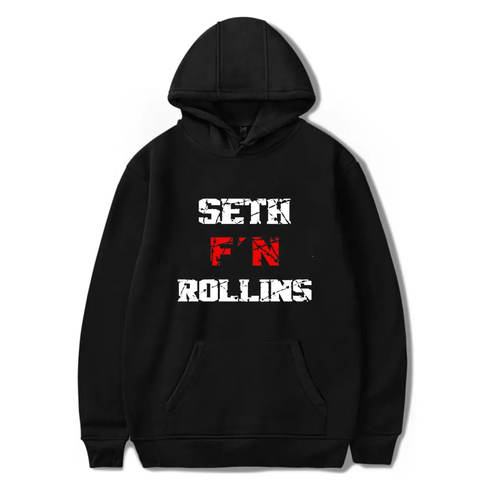 

Seth Rollins Hoodies Vintage Merch Hoodie Men and Women Hip-hop Sports Pullover Sweatshirt