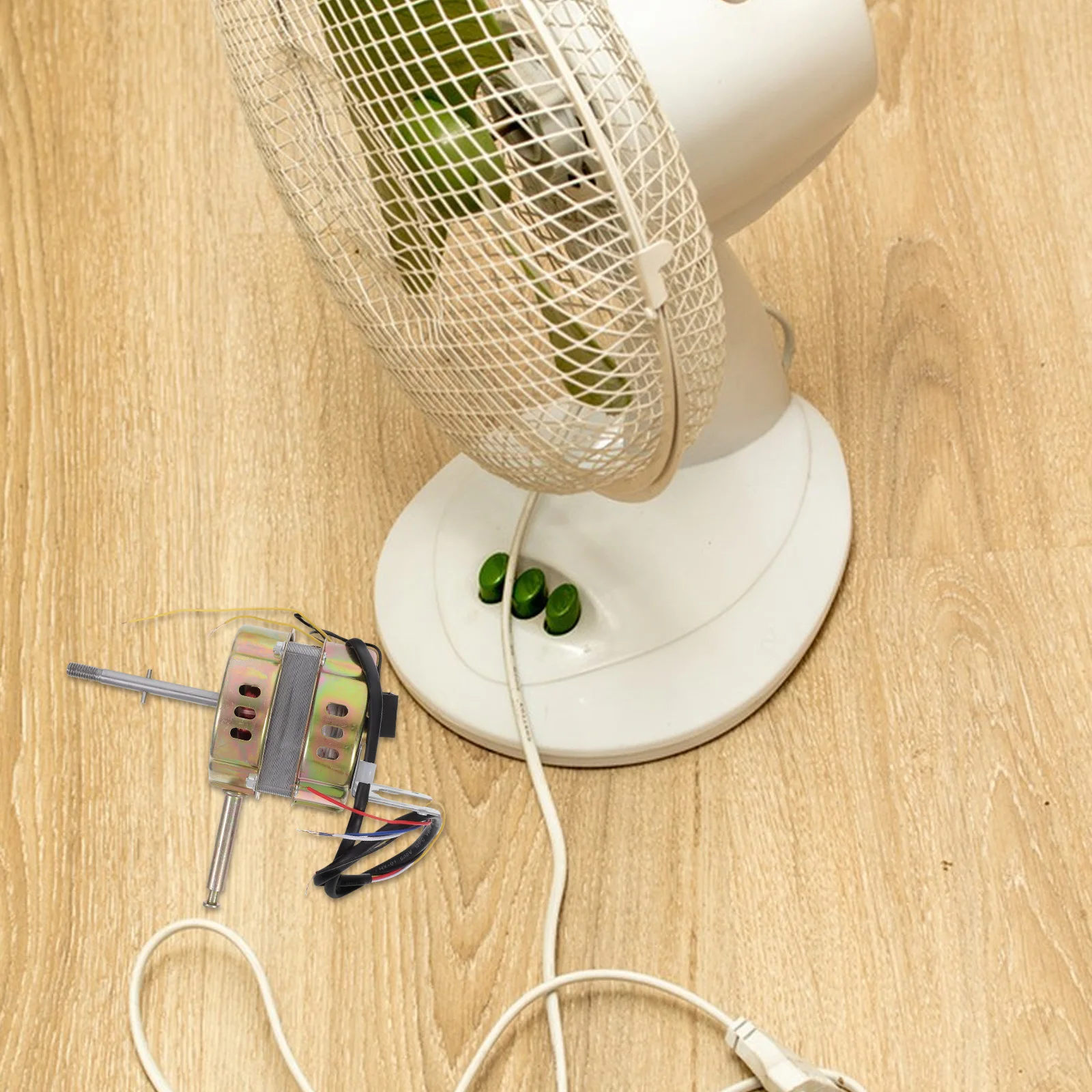 

Adaptable Remote Control Fan Replacement Motor Wall Electric Fan Part Adjustable Speed Dc Motor Easy Installation Safe Operation
